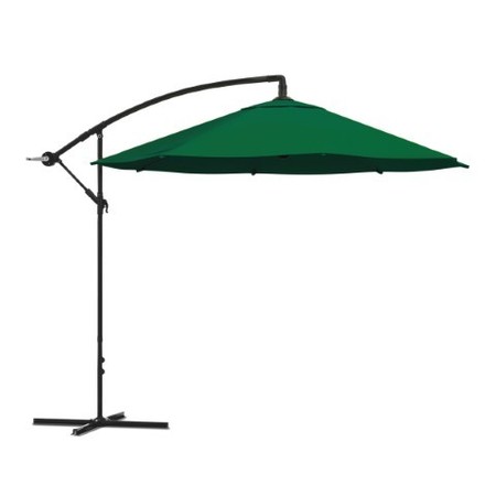 NATURE SPRING Nature Spring 10-Foot Offset Patio Umbrella, Green 411191AJN